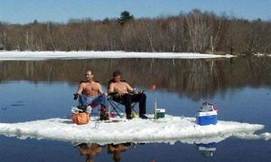 ice fishing buddies