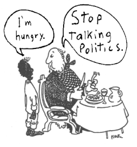 talking politics